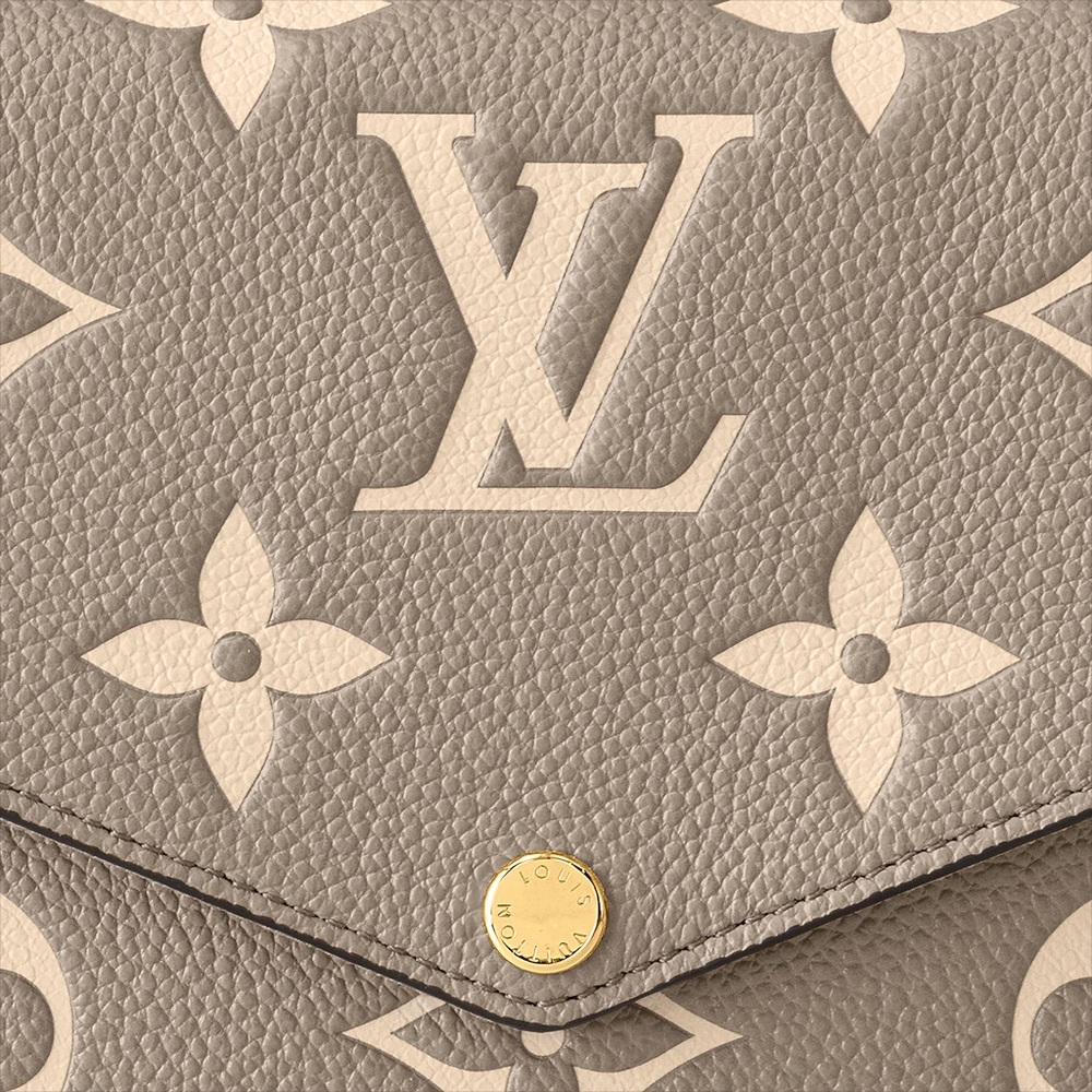 LV Felicie Pochette Monogram Empreinte Leather - Picture 12 of 12